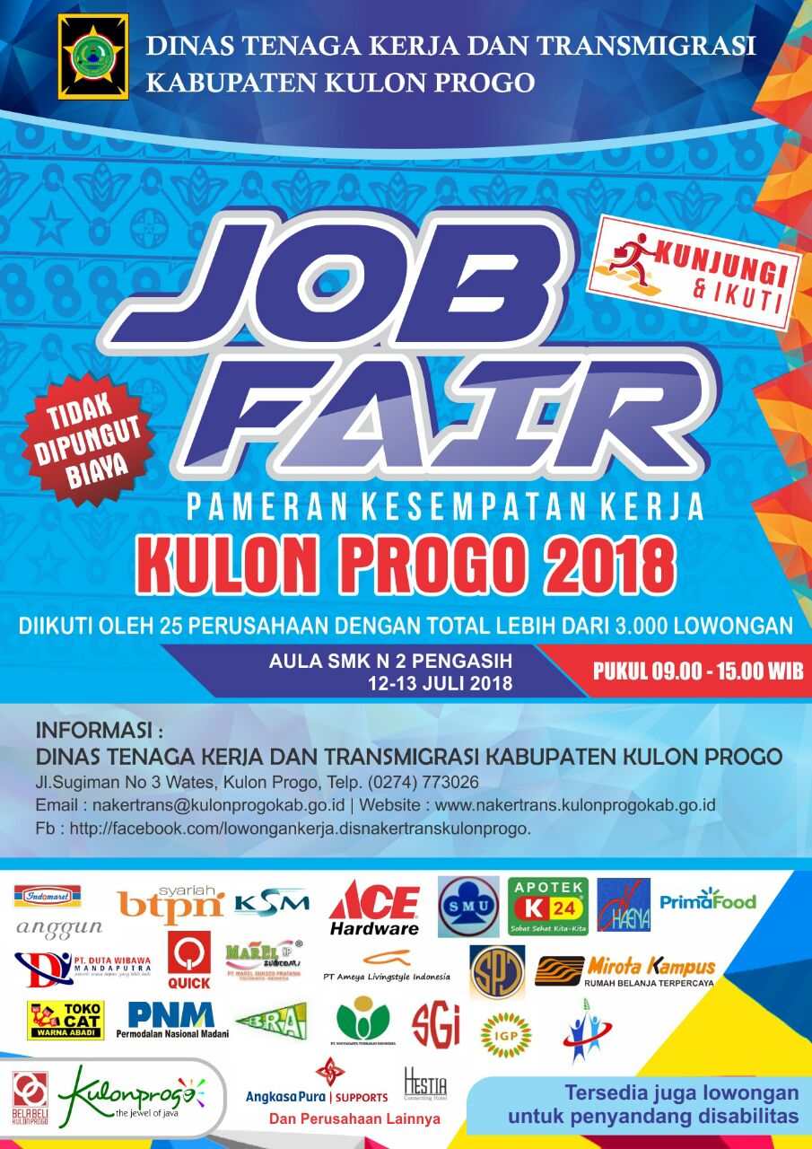 JOB FAIR KULON PROGO 2018