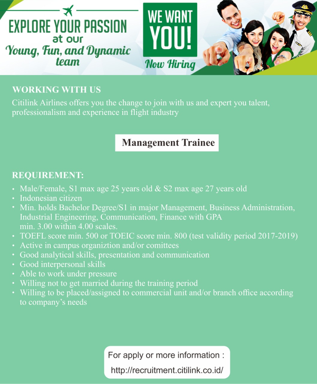 Lowongan Citilink