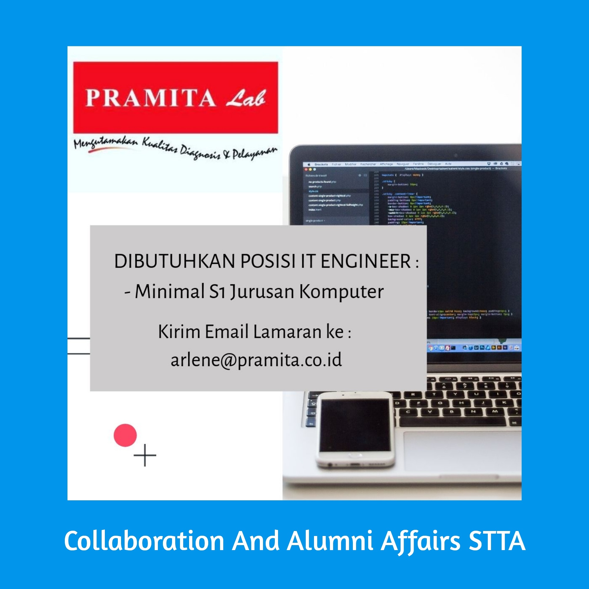 Lowongan Laboratorium Pramita