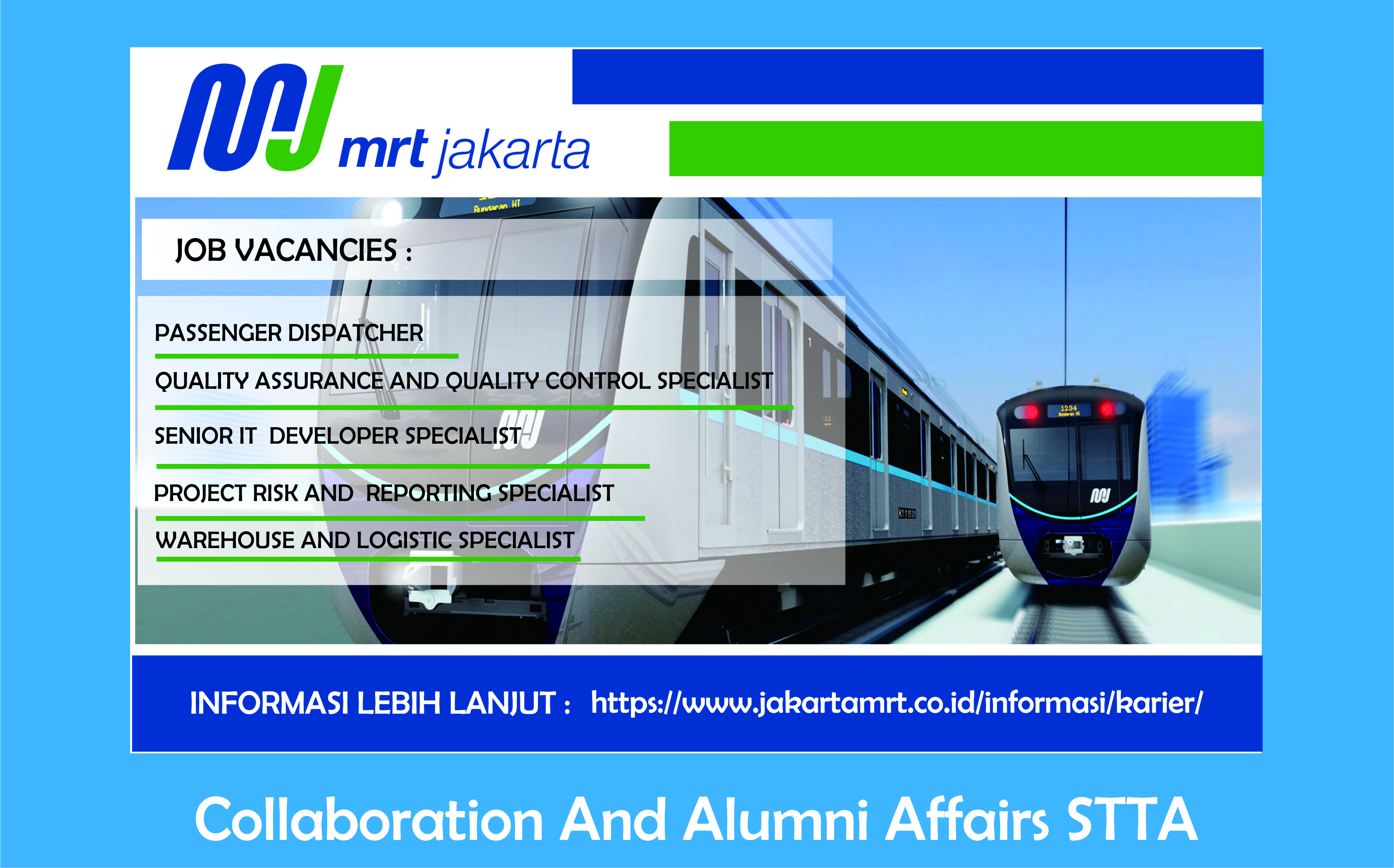Lowongan MRT Jakarta